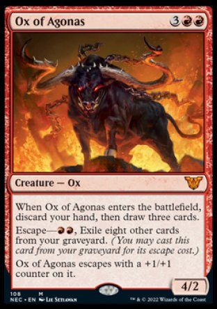 Ox of Agonas (Kamigawa Neon Dynasty Commander Decks) Trading Card