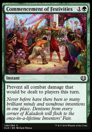 Commencement of Festivities (Kaladesh) Trading Card