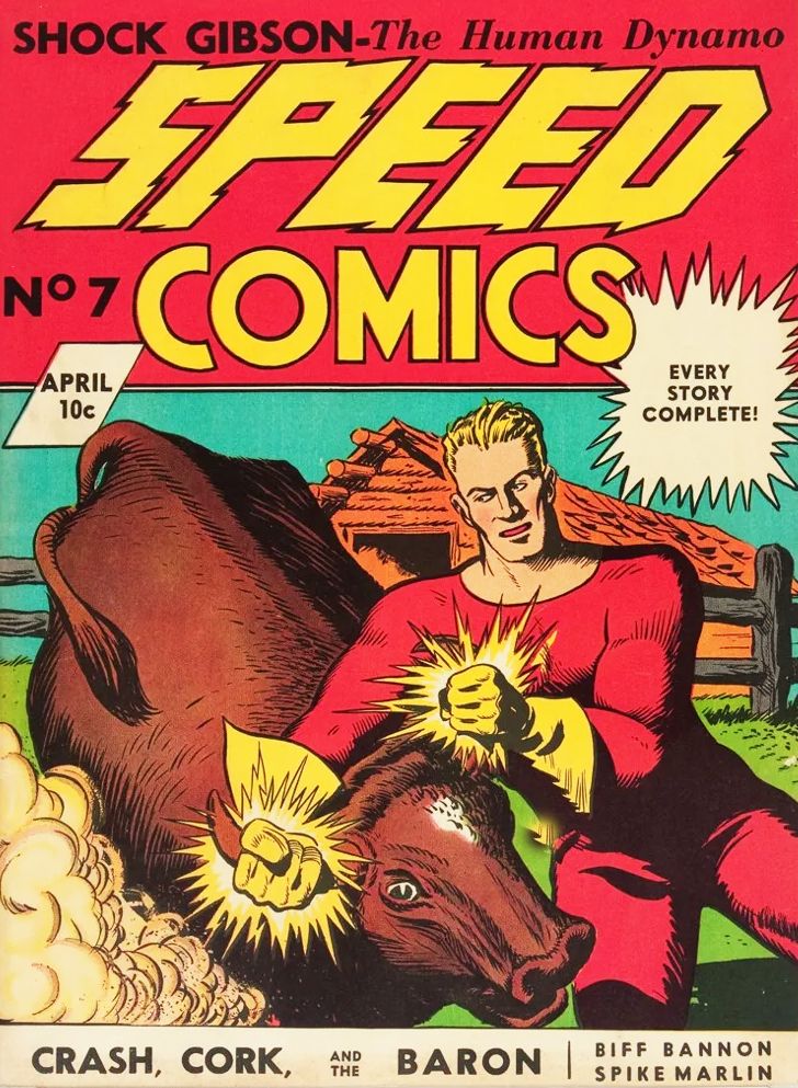 Speed Comics #7 Comic