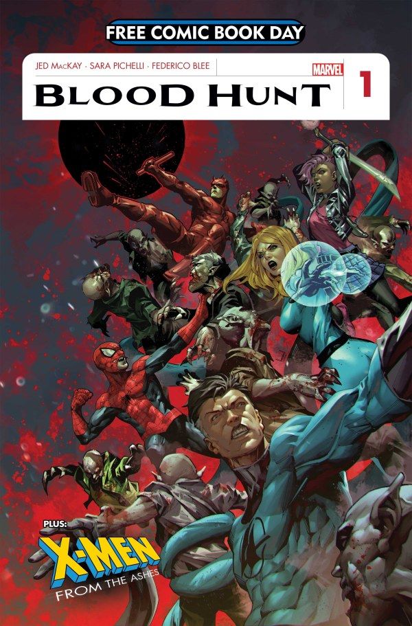 Free Comic Book Day 2024: Blood Hunt / X-Men Comic