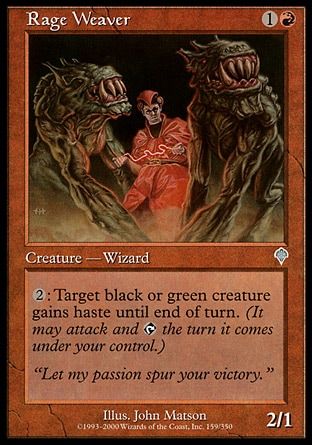 Rage Weaver (Invasion) Trading Card