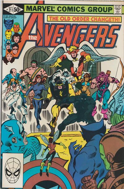 Avengers #211 Comic