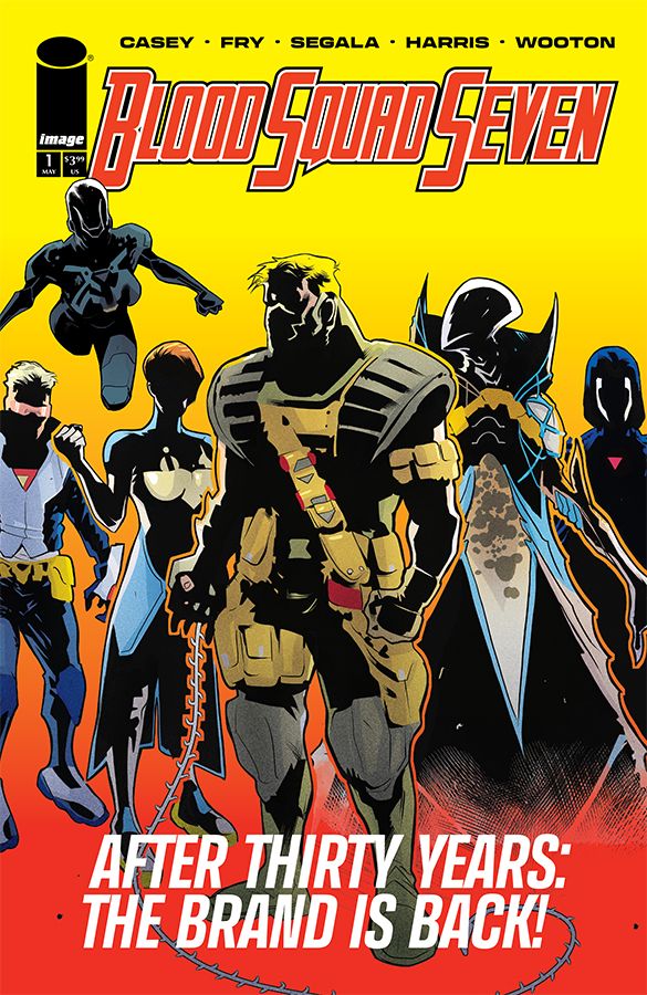 Blood Squad Seven #1 (Second Printing) Comic