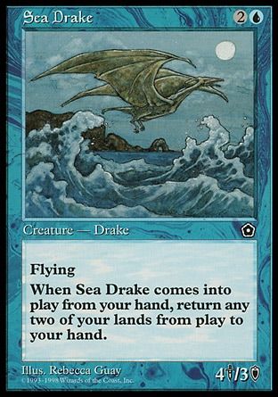 Sea Drake (Portal Second Age) Trading Card