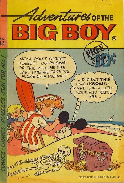 Adventures of Big Boy #155 [East] Comic