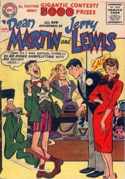 Adventures of Dean Martin and Jerry Lewis #31 Comic