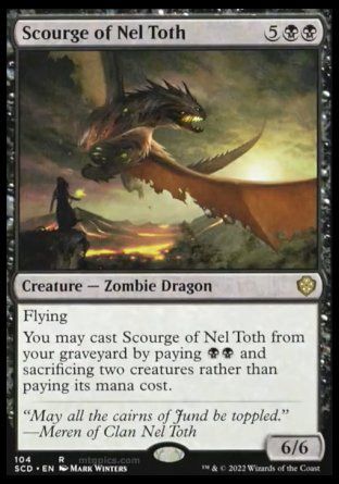Scourge of Nel Toth (Starter Commander Decks) Trading Card