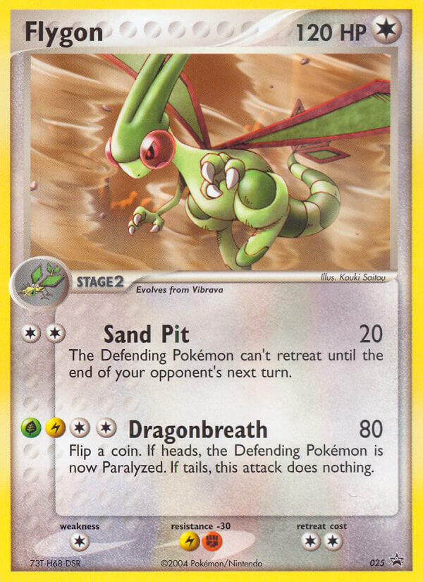 Flygon (25/40) - Nintendo Black Star Promos Pokémon Card