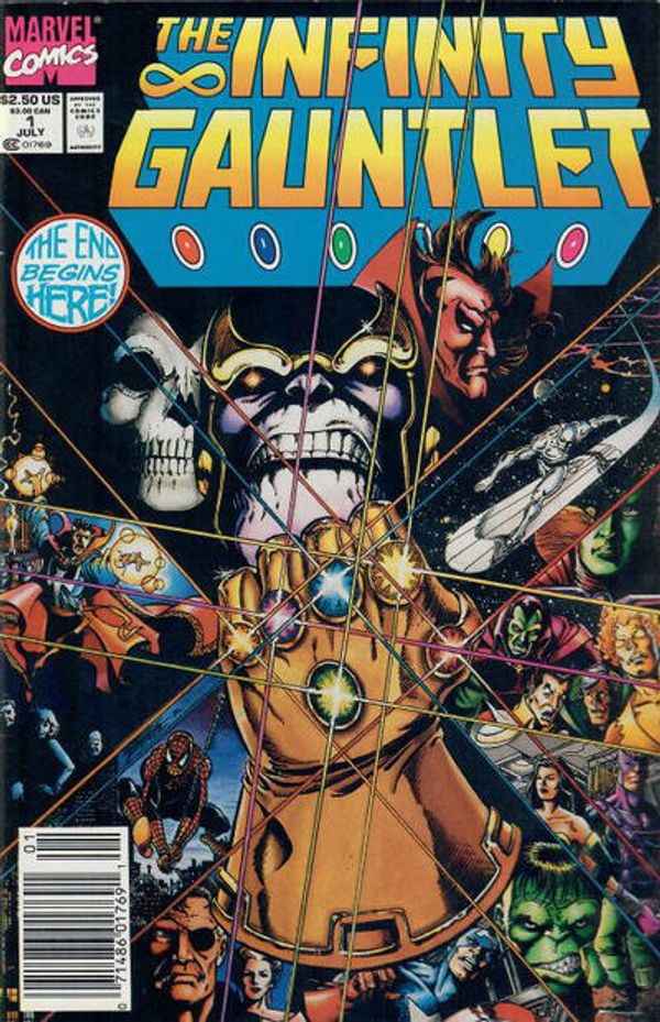 Infinity Gauntlet #1 (Newsstand Edition)