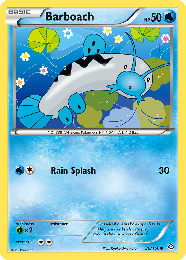 Barboach (39/160) - Primal Clash Pokémon Card