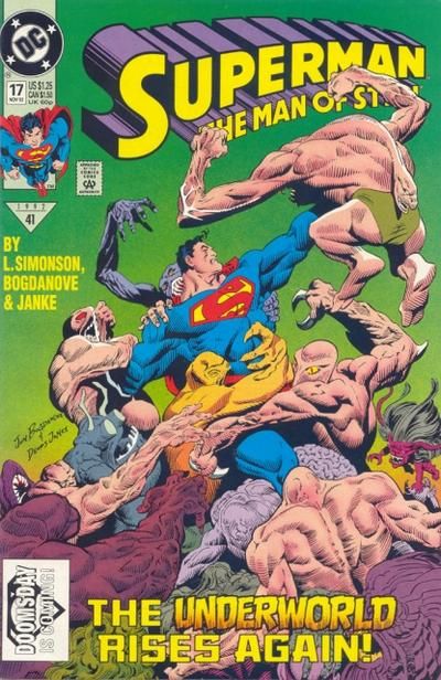 Superman: The Man of Steel #17 Comic