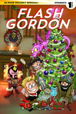 Flash Gordon Holiday Special 2014 #1 (Cover B Haeser Cute Var)