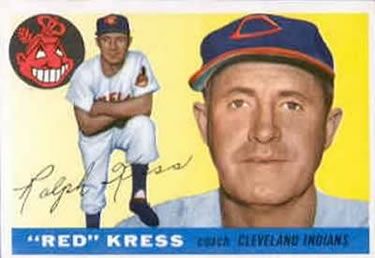 Red Kress 1955 Topps #151 Sports Card