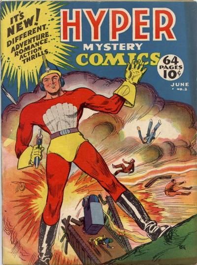 Hyper Mystery Comics #2 Comic
