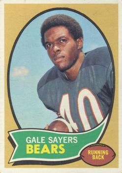 1971 Chicago Bears Tony McGee Rookie Jersey Signed By Gale Sayers