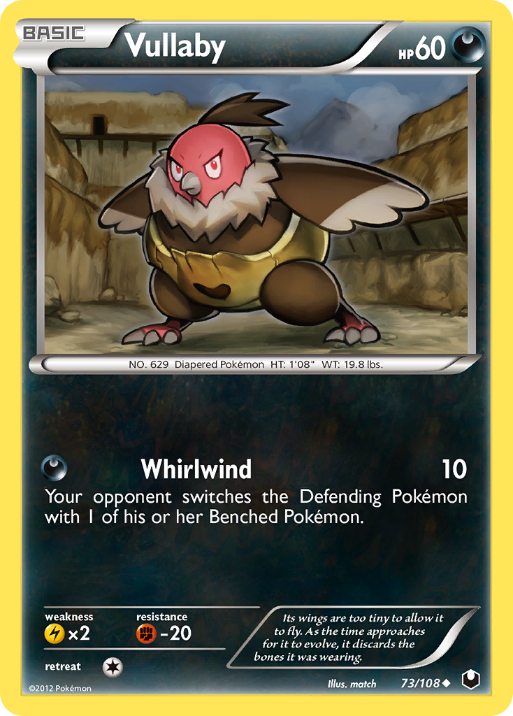 Vullaby (73/108) - Dark Explorers Pokémon Card