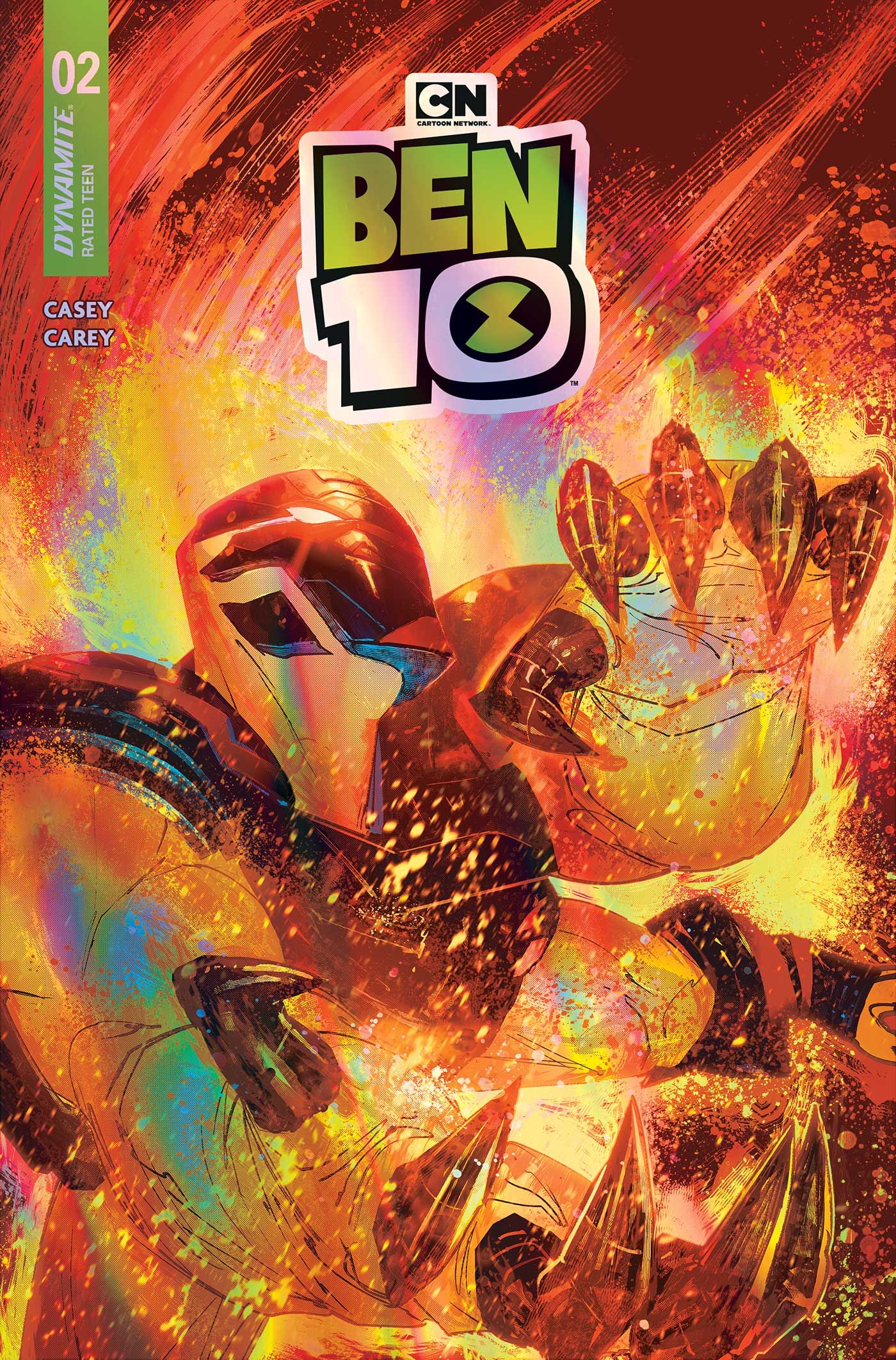 Ben 10 #2 (Cvr N Robert Carey Foil Variant) Comic