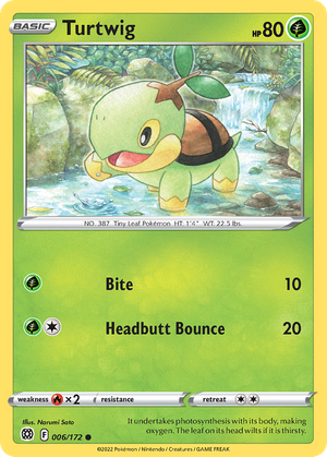 Turtwig (6/172) - Brilliant Stars