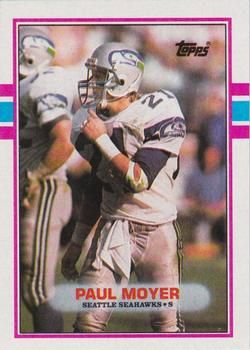 Paul Moyer 1989 Topps #187 Sports Card