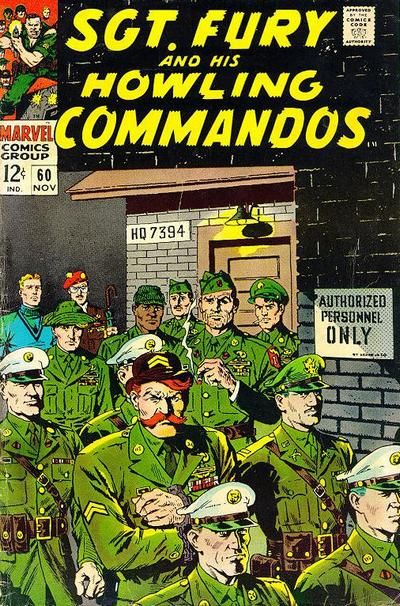 Sgt. Fury And His Howling Commandos #60 Comic