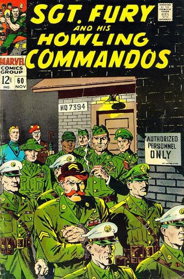 Sgt. Fury And His Howling Commandos #60