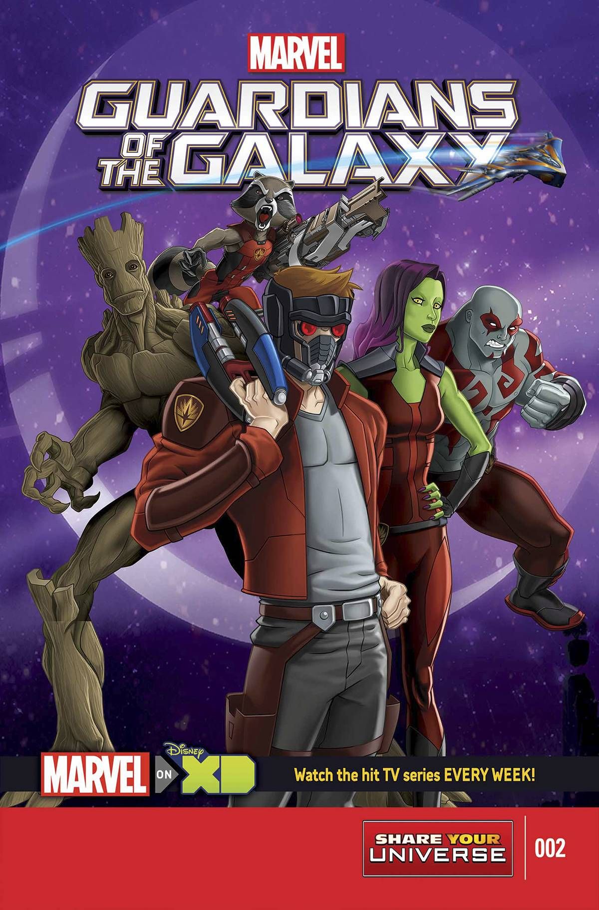 Marvel Universe Guardians Of Galaxy #2 Comic
