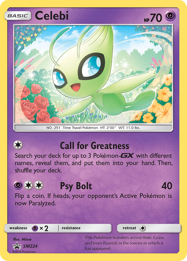 Celebi (SM224) - SM Black Star Promos