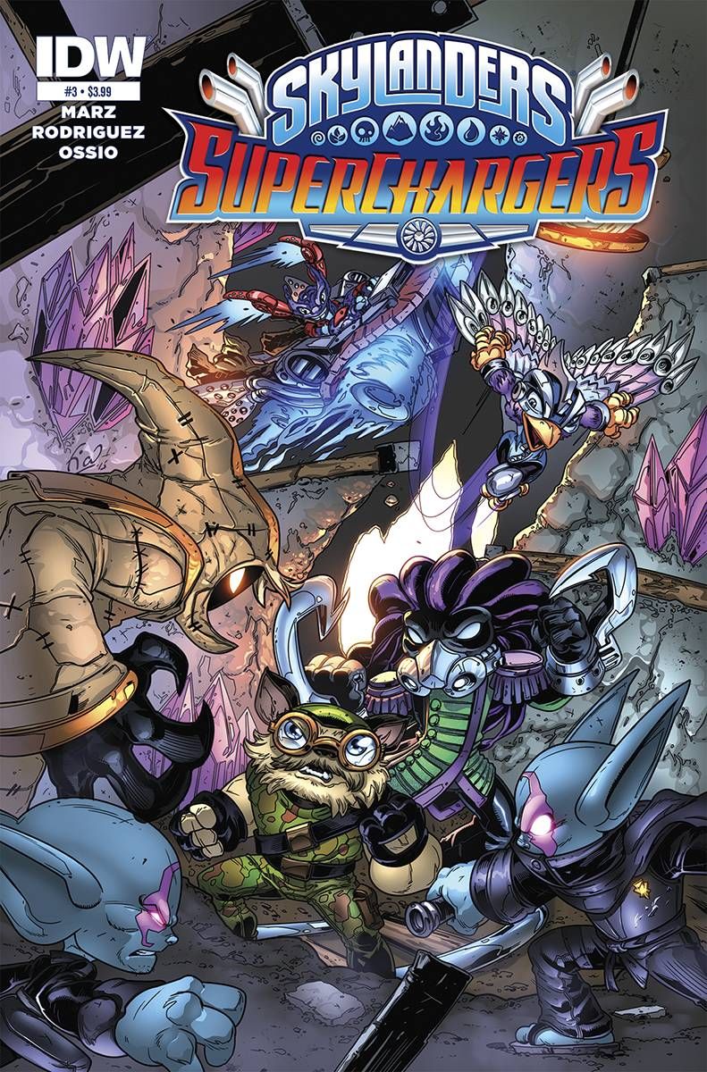 Skylanders Superchargers #3 Comic