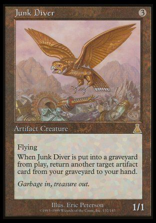 Junk Diver (Urza's Destiny) Trading Card