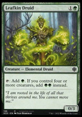 Leafkin Druid (Starter Commander Decks) Trading Card