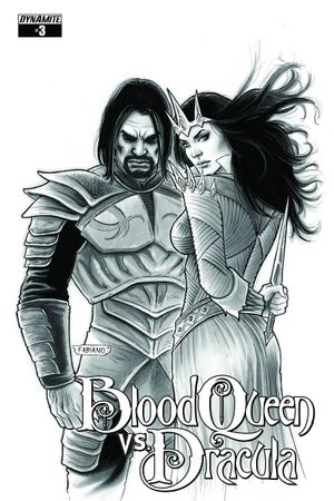Blood Queen vs. Dracula #3 (15 Copy Neves B&amp;w Cover)