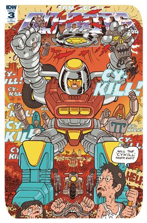 Go-bots #3 (10 Copy Cover Farinas)