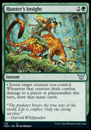 Hunter's Insight (Kamigawa Neon Dynasty Commander Decks) Trading Card