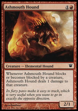 Ashmouth Hound (Innistrad) Trading Card