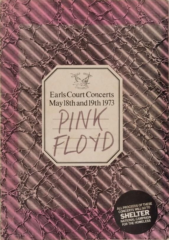 Pink Floyd Earls Court PROG 1973 Concert Poster