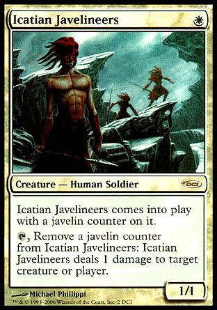 Icatian Javelineers (Gateway) Trading Card