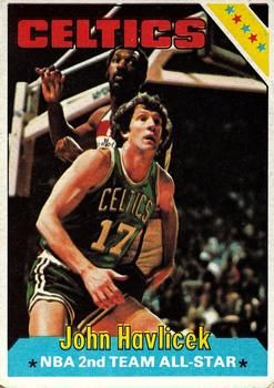 John Havlicek 1975 Topps #80 Sports Card