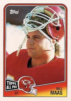 Bill Maas 1988 Topps #368 Sports Card