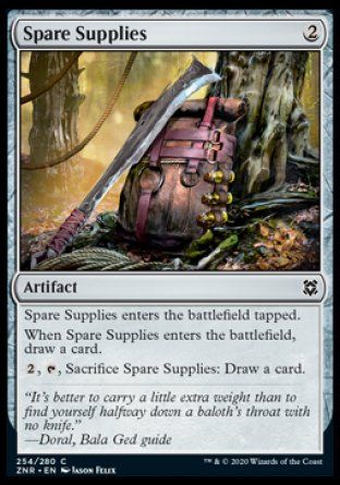 Spare Supplies (Zendikar Rising) Trading Card