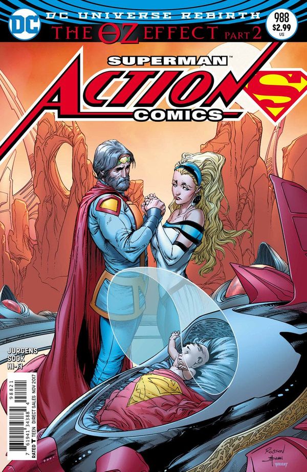 Action Comics #988 (2-D Variant Cover)