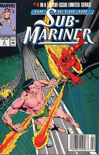 Saga of the Sub-Mariner #4 Comic