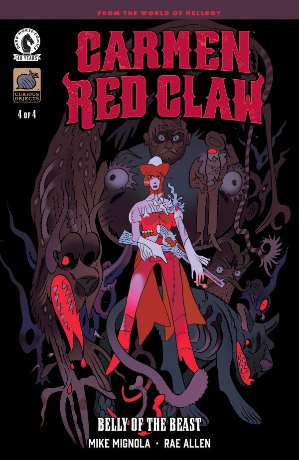 Carmen Red Claw: Belly Of The Beast #4 (Cvr B Benjamin Schipper) Comic