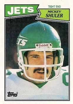 Mickey Shuler 1987 Topps #133 Sports Card