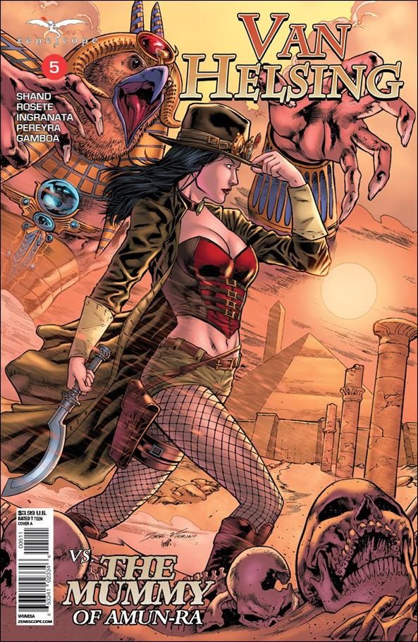 Grimm Fairy Tales Presents: Van Helsing Vs. the Mummy of Amun-Ra #5 Comic