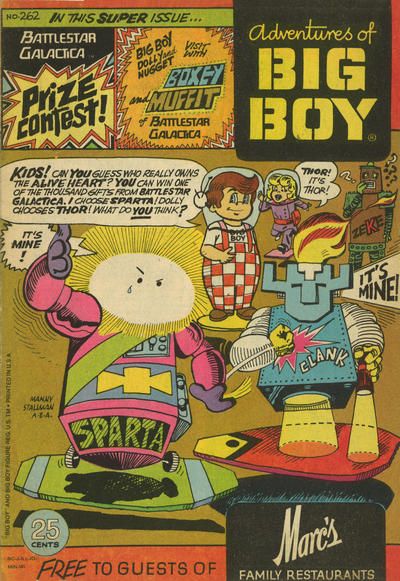 Adventures of Big Boy #262 Comic