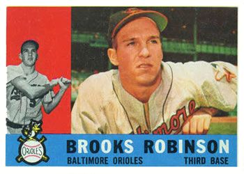 Brooks Robinson 1960 Topps #28 Sports Card
