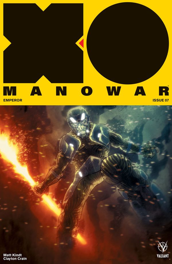 X-O Manowar #7 (Cover D 50 Cpy Cover Temp)