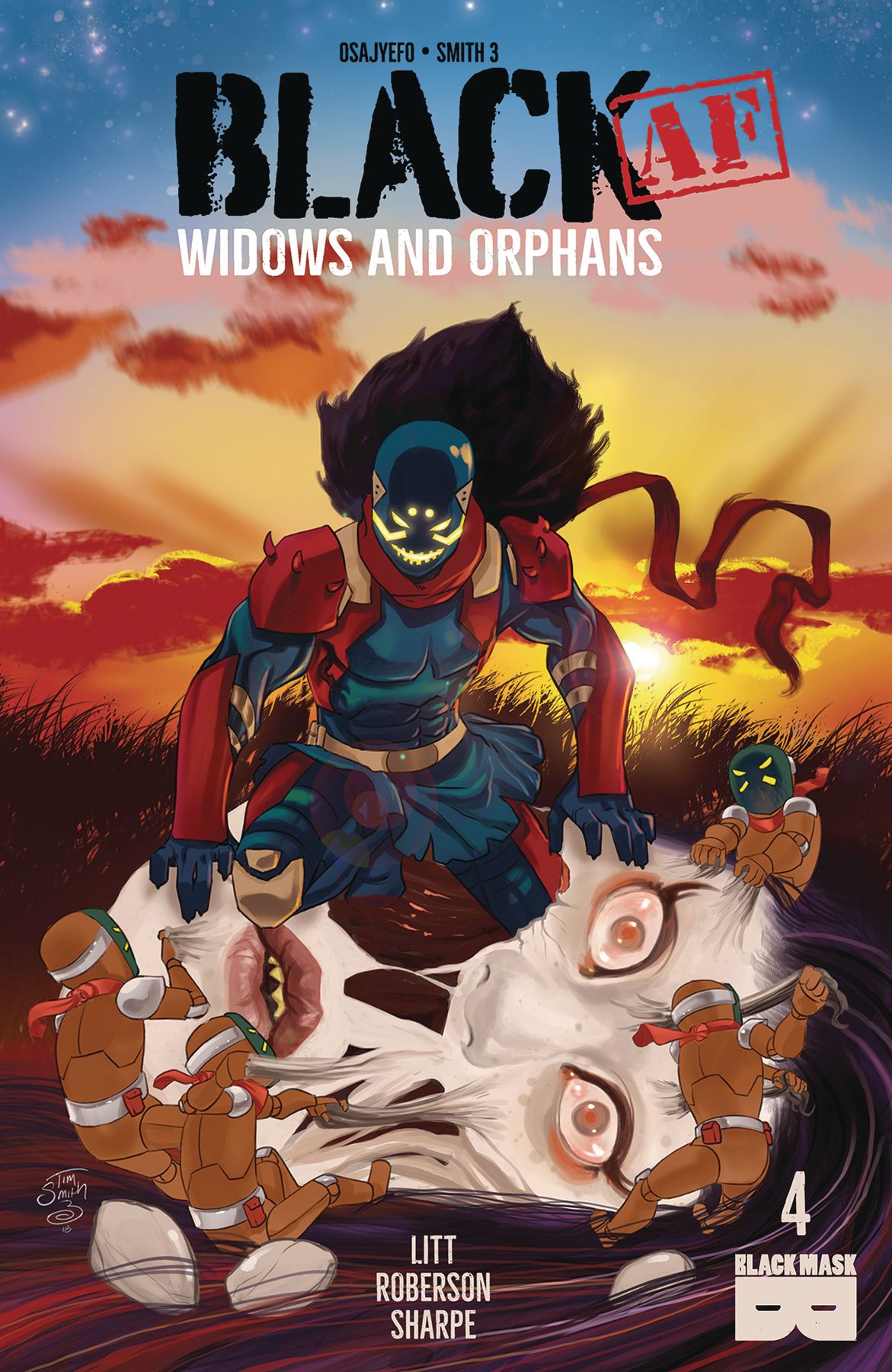 Black: Widows and Orphans #4 Comic