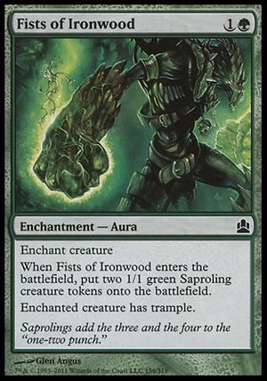 Fists of Ironwood (MTG Commander)