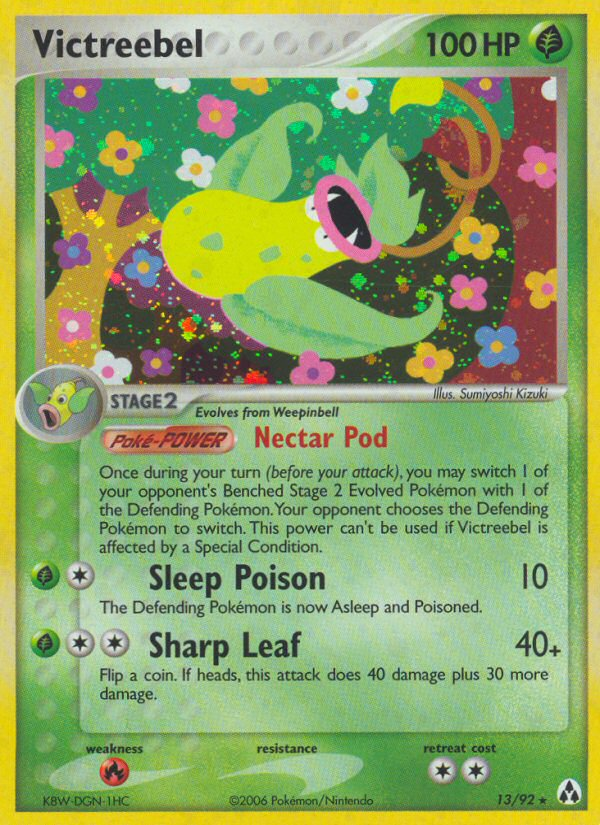 Victreebel (13/92) - Legend Maker Pokémon Card